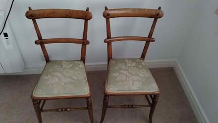 Photo of free Pair of bedroom chairs need repair (Haxby YO32) #3