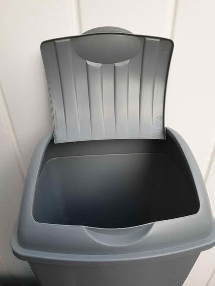 Photo of free Waste Bin Grey (used) flip top (ME16 - Allington) #4