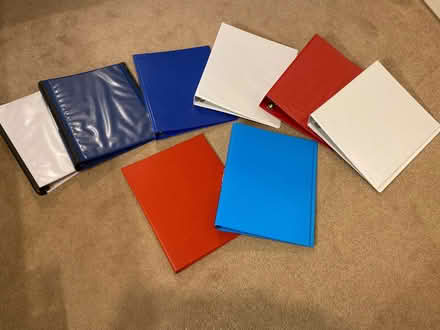 Photo of free Selection of A4 folders /binders (West Oxfordshire OX28) #1
