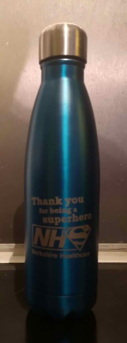 Photo of free Metal water bottle (Woodley RG5) #1