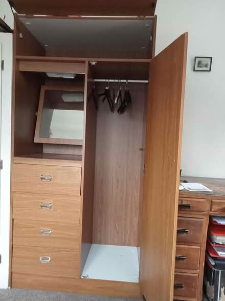 Photo of free single wardrobe/dressingtable (PO13 Lee-on-the-Solent) #2