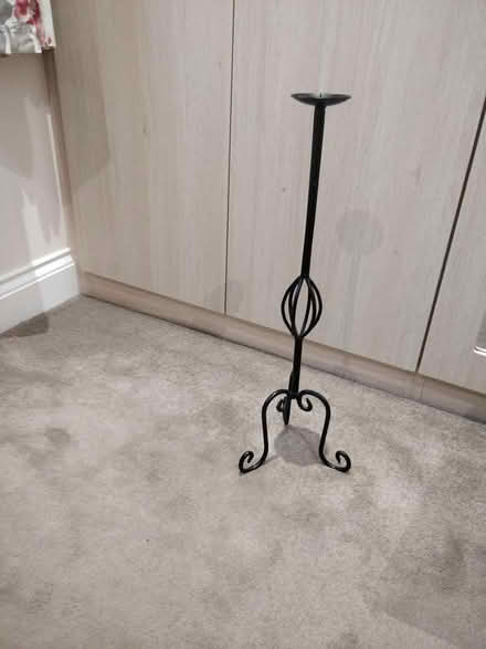 Photo of free Wrought iron candlestand (EN2 6ey) #1