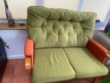 Photo of free Settee & armchair (Hill Top, Madeley Telford TF7) #2