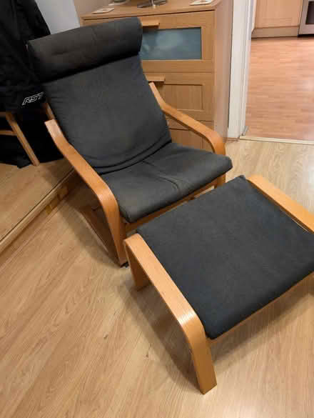 Photo of free Ikea chair and footstool (Willerby HU10 6DG) #2