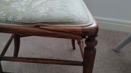 Photo of free Pair of bedroom chairs need repair (Haxby YO32) #1