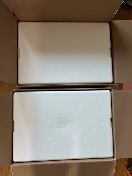 Photo of free 4 Styrofoam Boxes (near Downtown Menlo Park) #2