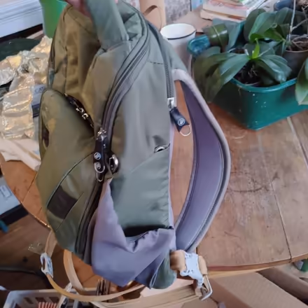 Photo of free Pac Safe front facing knapsack (Trinity Bellwoods) #2