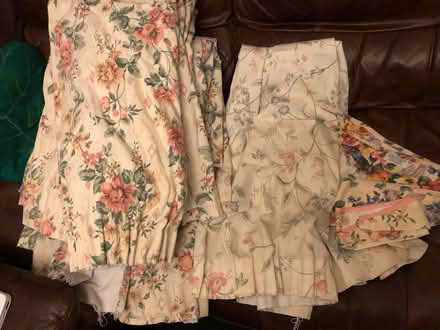 Photo of free 7 Curtains and 10 net curtains (Elkstone GL53) #1