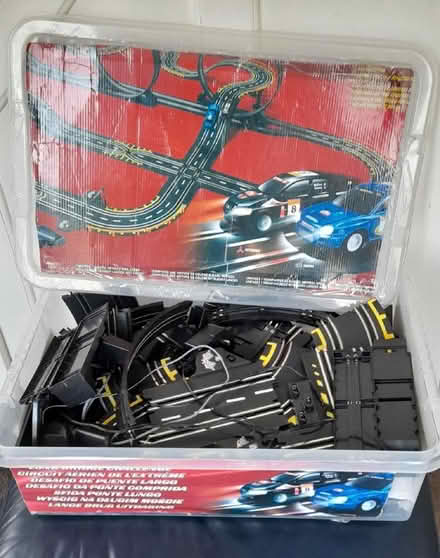 Photo of free Mini Scalextric Type Racing Car Set (Woodford IG5) #1