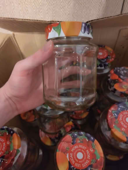 Photo of free Box of Large Glass Jars (Leckhampton GL53) #2