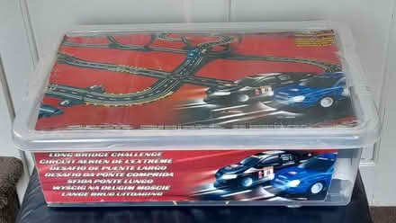 Photo of free Mini Scalextric Type Racing Car Set (Woodford IG5) #3