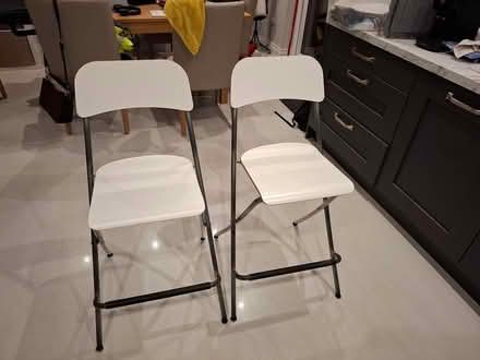 Photo of free 2 Counter Chairs (Raheny, Dublin 5) #1