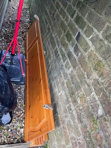 Photo of free Tall Pine wardrobe UNIT + ONE DOOR (Boscombe, Bournemouth) #2