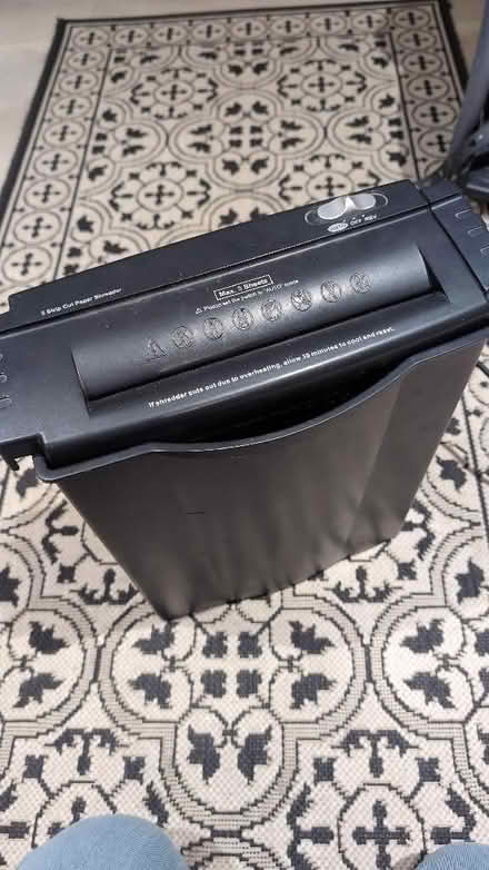 Photo of free Paper shredder (Great North Park NE13) #1