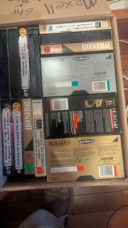 Photo of free VHS tapes - blank and not blank (Park View - Colombia Heights) #2