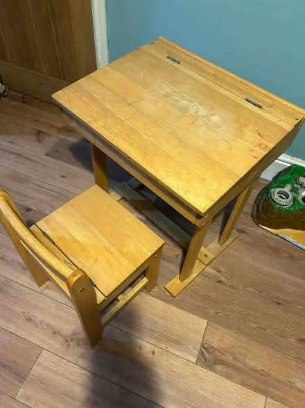 Photo of free Old school style children desk (Buxton) #1