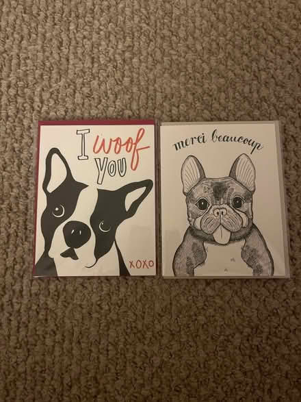 Photo of free French bulldog cards (McLean Gardens) #1