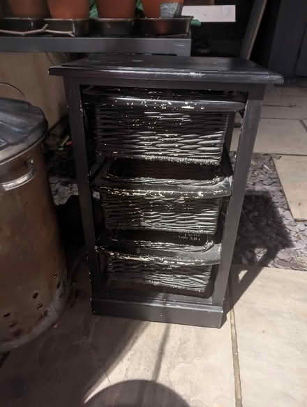 Photo of free Storage Unit With Wicker Baskets (East Dene S65) #1