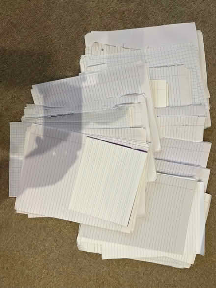 Photo of free Scrap paper (Cambridge GL2) #1