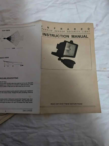 Photo of free Halogen security light (Nw105xs) #2