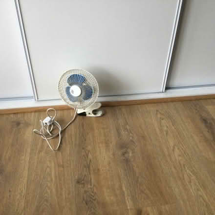 Photo of free Fan clips onto a desk or table (Blacklands TN34) #1