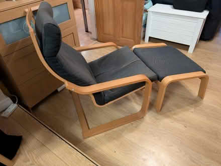 Photo of free Ikea chair and footstool (Willerby HU10 6DG) #1