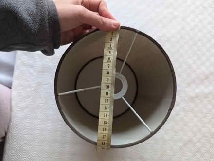 Photo of free brown lamp shade (DA6) #3