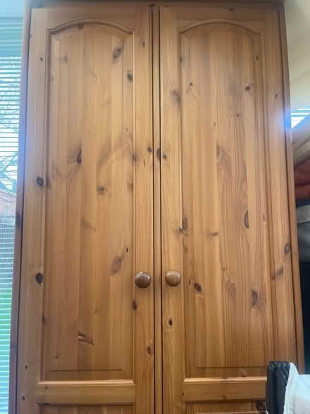 Photo of free Tall pine Double Wardrobe (Boscombe, Bournemouth) #1