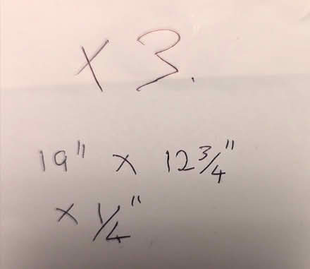 Photo of free Glass shelves (toughened) (Bishops Caundle Sherborne) #4