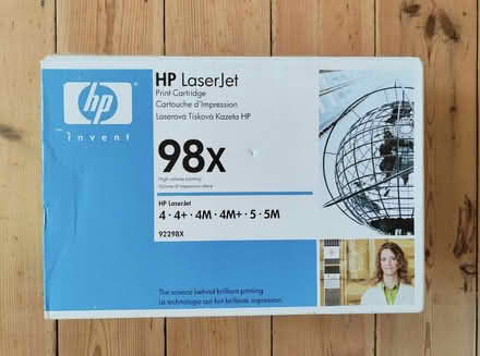 Photo of free HP Laserjet Print Cartridge 92298X (Ramsgate CT11) #1