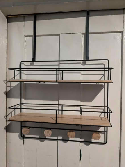 Photo of free Bathroom shelves to hang from door (Nw105xs) #1