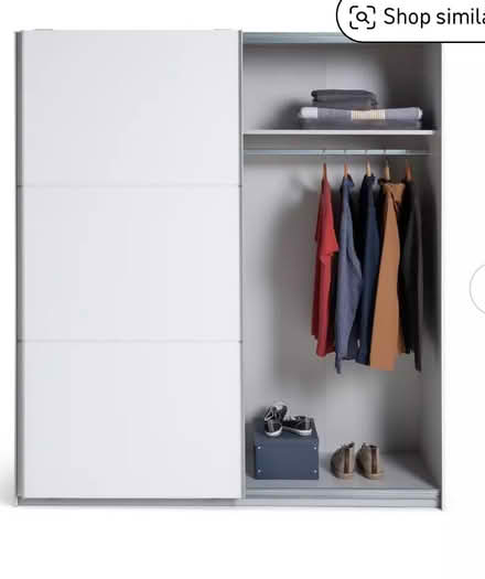 Photo of free Double Wardrobe Habitat white (Se8 5ae) #1