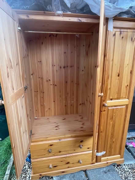 Photo of free 3 Door Pine Wardrobe (Boscombe, Bournemouth) #2