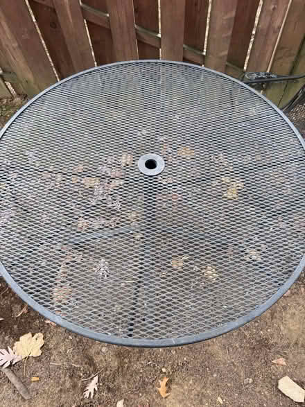 Photo of free Outdoor table with 2 chairs 18104 (Near wegmans on Tilghman) #2