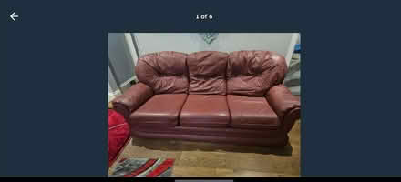 Photo of free 3 seater Sofa and arm chair (Bearwood, B66) #4