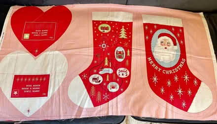 Photo of free Xmas stocking and ornaments cloth patterns (Seven Dials BN1) #1