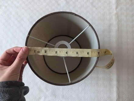 Photo of free brown lamp shade (DA6) #4