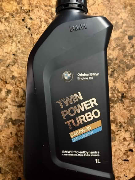 Photo of free BMW engine oil (Ickenham) #1