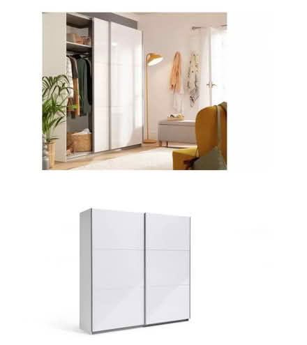 Photo of free Double Wardrobe Habitat white (Se8 5ae) #3