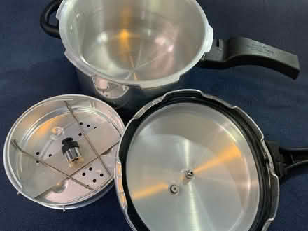 Photo of free Prestige pressure cooker and cook book (Caversham RG4) #2