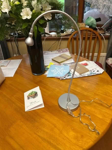 Photo of free Silver toned craft/ reading light (Furzton MK4) #2