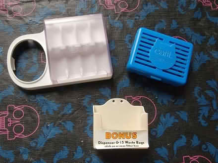 Photo of free Misc. Plastic storage items (West 7th) #1