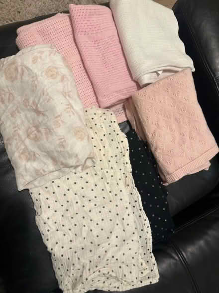 Photo of free Baby muslin cloths and blankets (Ravenscourt Park W6) #1