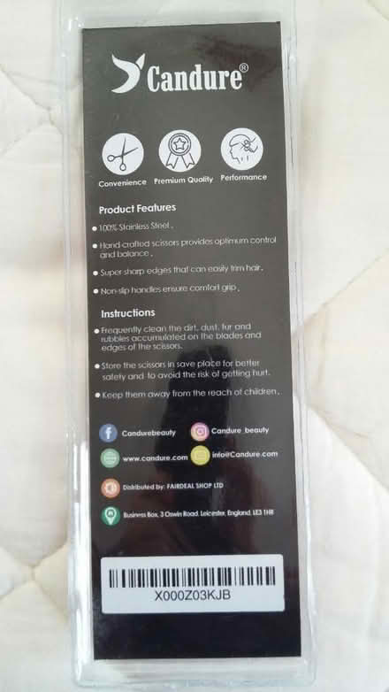 Photo of free New grooming scissors (Falsgrave) #2