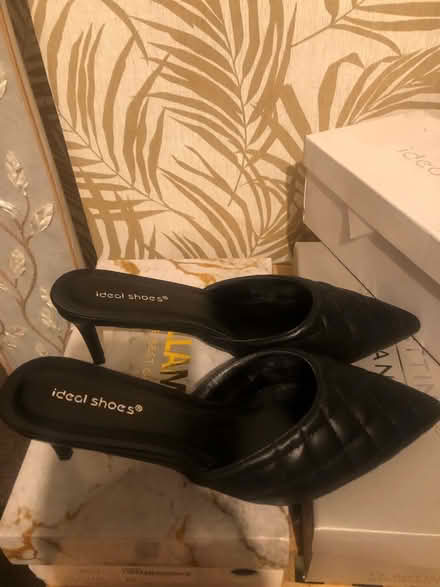 Photo of free Black Mule style shoes (Epsom KT18) #2