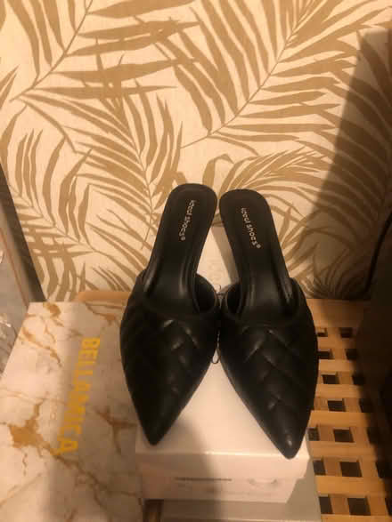 Photo of free Black Mule style shoes (Epsom KT18) #3