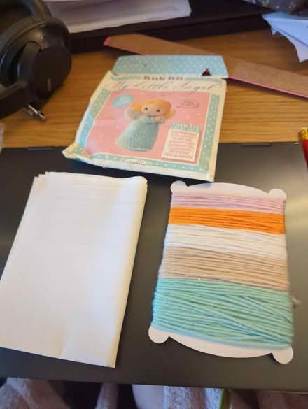 Photo of free Christmas Angel knitting set (HA6 Northwood) #1