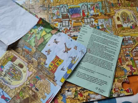 Photo of free Big wooden castle jigsaw (Cambridge GL2) #3