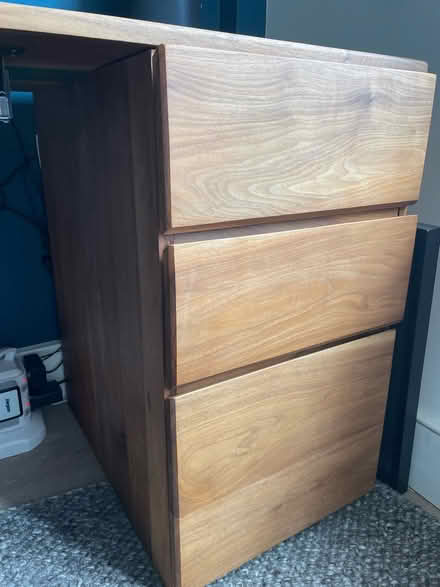 Photo of free Solid wood/resin desk (SW11) #4