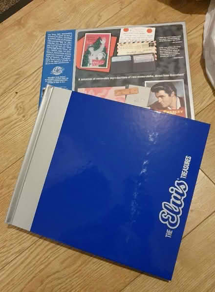 Photo of free Elvis book..lots of memorabilia in it, like new. (Troy Town ME1) #3